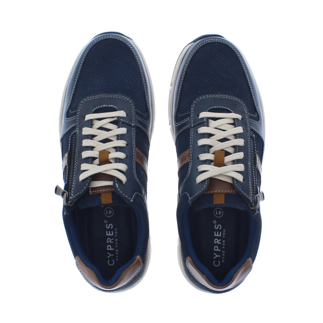Cypres Wester-1 sneaker rits | heren | maat: | combinatie 109975 large