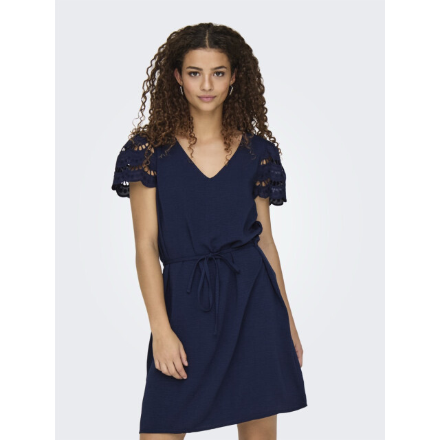 Jacqueline de Yong Jdyhannah life ss dress navy 4409.37.0016 large