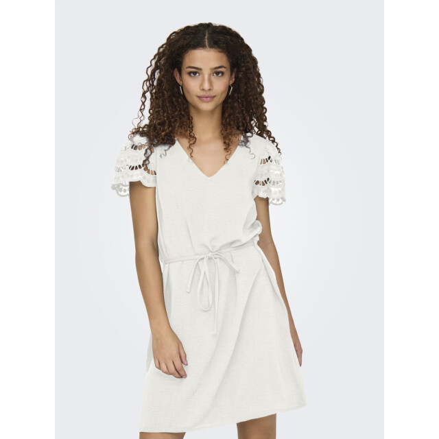 Jacqueline de Yong Jdyhannah life ss dress off-white 4409.02.0015 large