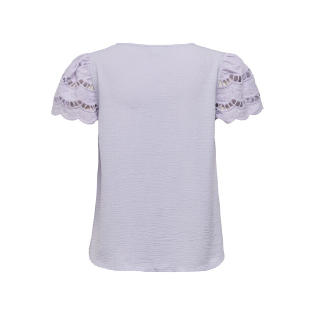 Jacqueline de Yong Jdyhannah ss lace top wvn lila 4382.51.0004 large