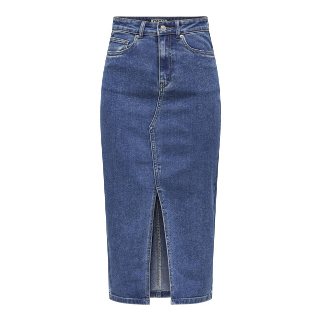 Only Onlsiri front slit skirt dnm gua no blue denim 4480.35.0003 large