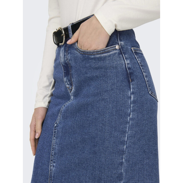 Only Onlsiri front slit skirt dnm gua no blue denim 4480.35.0003 large