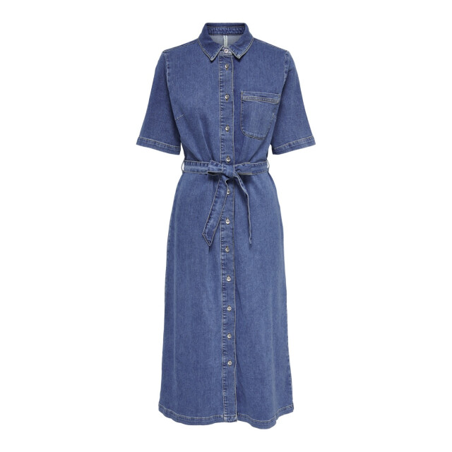 Only Onllana ss long dress dnm rea258 no blue denim 4430.35.0003 large