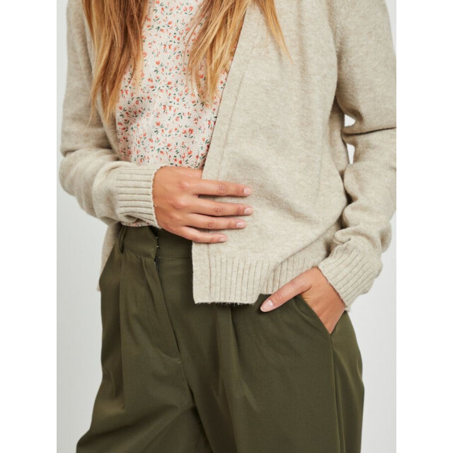 Vila Viril short ls knit carcigan-noos zand 4249.04.0028 large