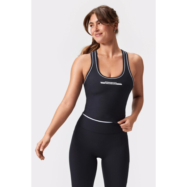 Stronger Logo print tank top u785-99999 STRONGER logo print tank top u785-99999 large