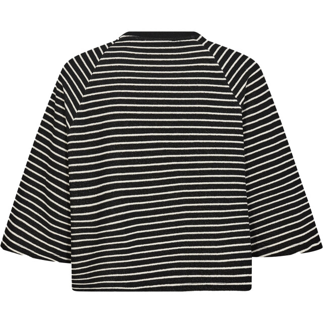 Co'Couture Erincc stripe tee black-white 33130-96400 large