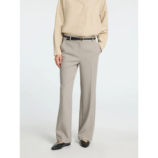 Selected Femme slwrita mw wide pant mel noos 16094206 island fossil 06541.829.0088 large