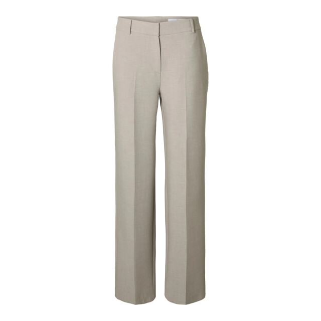 Selected Femme slwrita mw wide pant mel noos 16094206 island fossil 06541.829.0088 large
