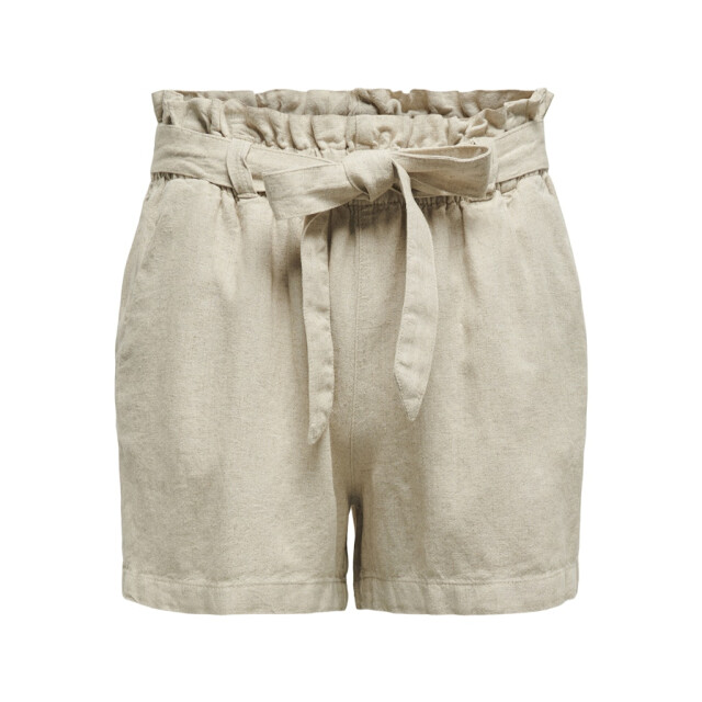 Jacqueline de Yong say mw linen shorts wvn noos 15225921 oatmeal 06902.941.0001 large
