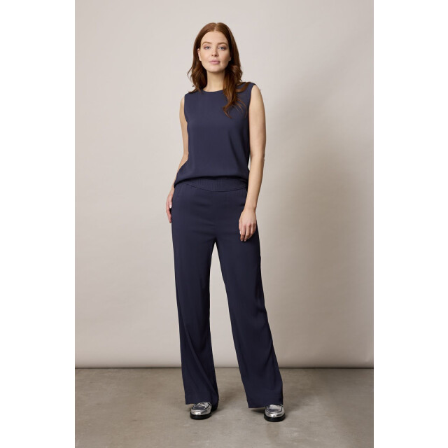 Corel Amsterdam nola pant uni crepe 1011-5283 512 polar night 06541.261.0027 large