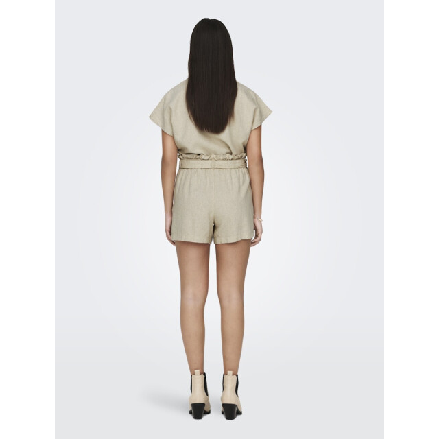 Jacqueline de Yong say mw linen shorts wvn noos 15225921 oatmeal 06902.941.0001 large