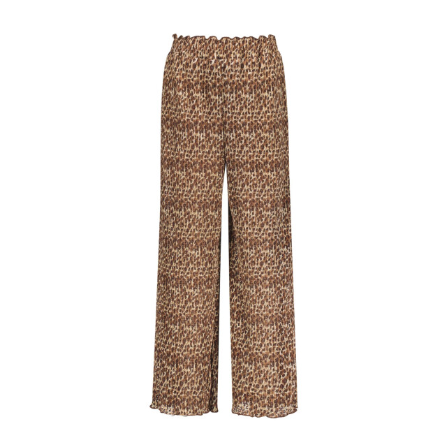 Like Flo Zomer broek meisjes luipaard latte plisse, mesh freya F502-5603-944 large