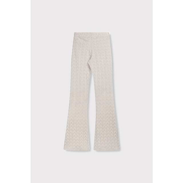 Alix The Label Ladeis knitte a jzquard pant taupe 4109.77.0060 large