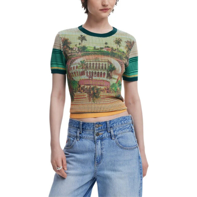 Desigual T-shirt dames Desigual T-shirt Dames large