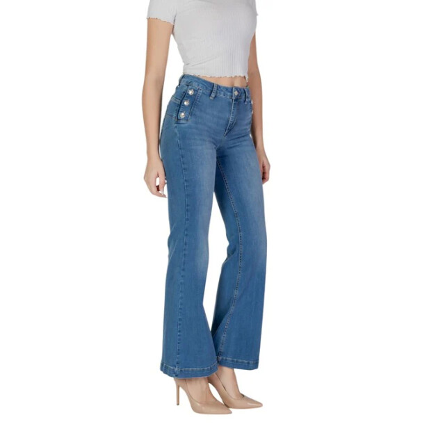 Liu Jo Jeans dames Liu Jo Blauw Flared Jeans large