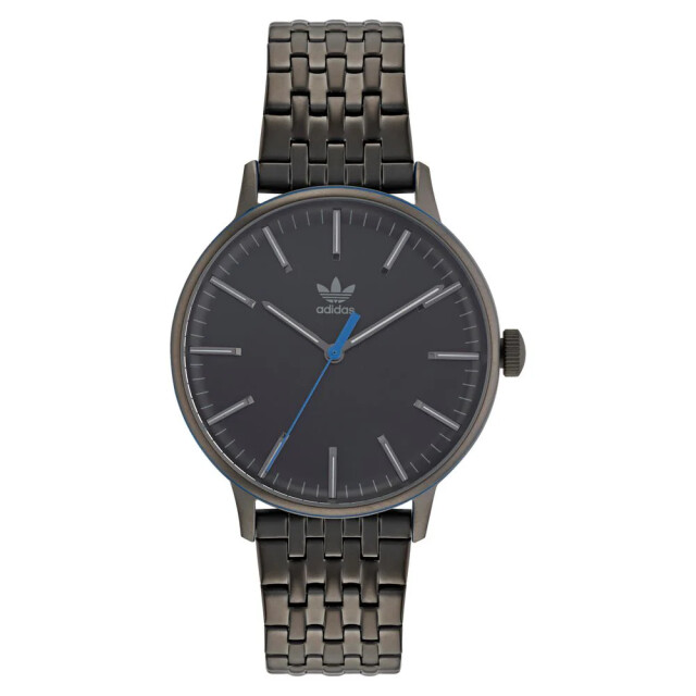 Adidas Rvs horloge met code one functie Adidas Zwarte RVS Horloge Met Code One Functie large