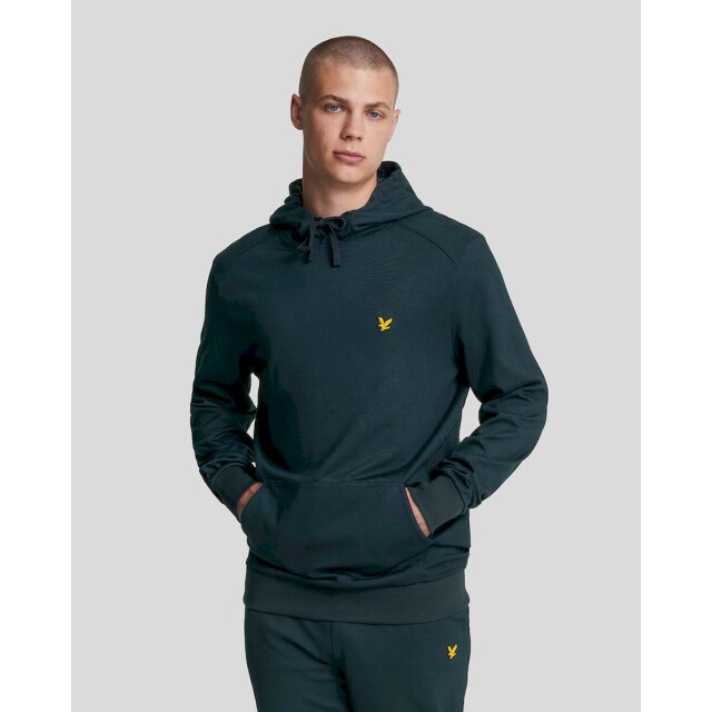 Lyle and Scott fly fleece hoodie hooded sportcasual heren - 069644_290-XL large