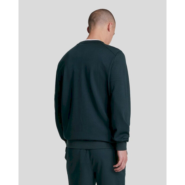 Lyle and Scott crew neck fly fleece sweater sportcasual heren - 069641_290-XXL large