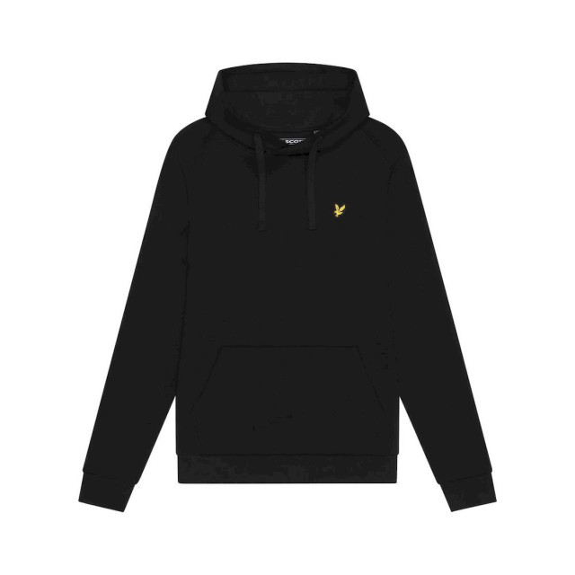 Lyle and Scott fly fleece hoodie hooded sportcasual heren - 069645_990-L large