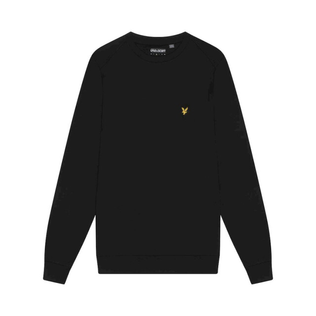 Lyle and Scott crew neck fly fleece sweater sportcasual heren - 069642_990-XXL large