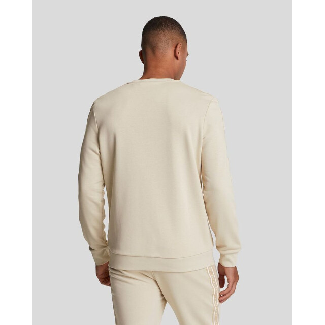 Lyle and Scott tape crew neck sweater sportcasual heren - 069651_180-XL large