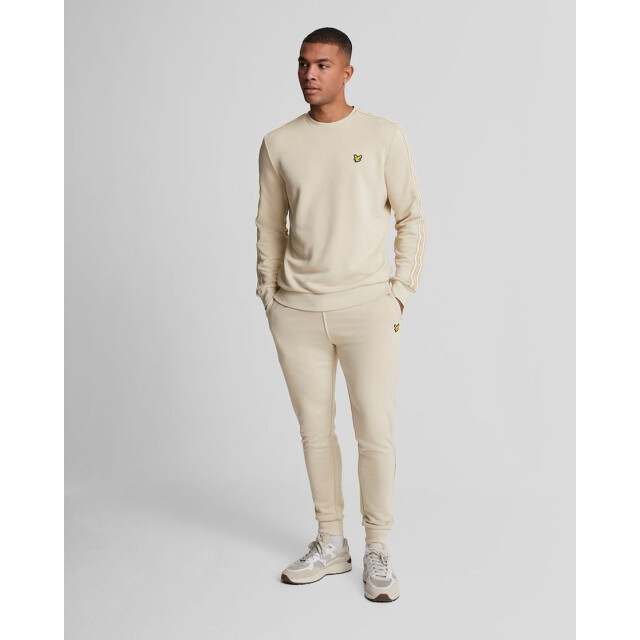 Lyle and Scott tape crew neck sweater sportcasual heren - 069651_180-XL large