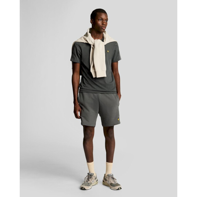 Lyle and Scott tape t-shirt t-shirt sportcasual km heren - 069679_970-XL large