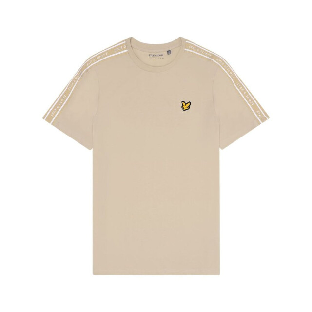 Lyle and Scott tape t-shirt t-shirt sportcasual km heren - 069680_180-XL large