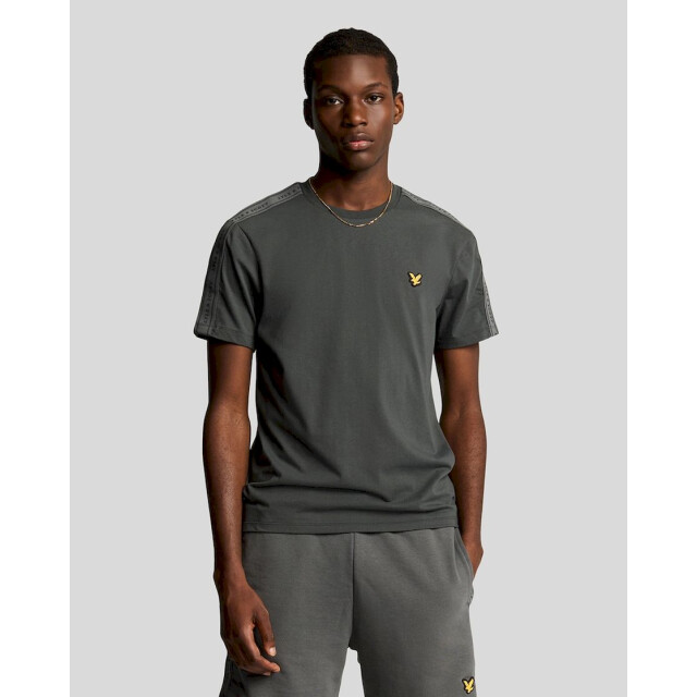 Lyle and Scott tape t-shirt t-shirt sportcasual km heren - 069679_970-XL large