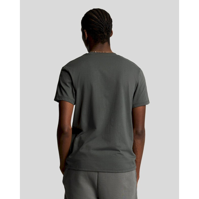 Lyle and Scott tape t-shirt t-shirt sportcasual km heren - 069679_970-XL large