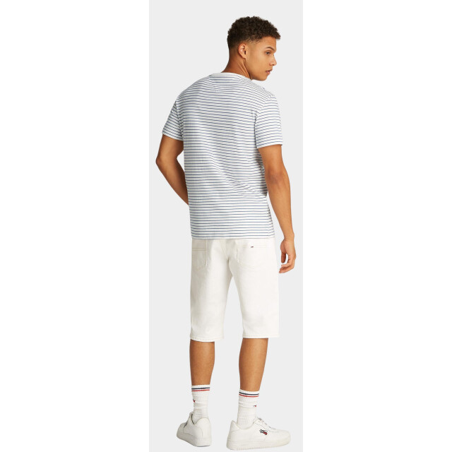 Tommy Hilfiger T-shirt korte mouw tjm slim stripe tee dm0dm20377/0bb 187901 large