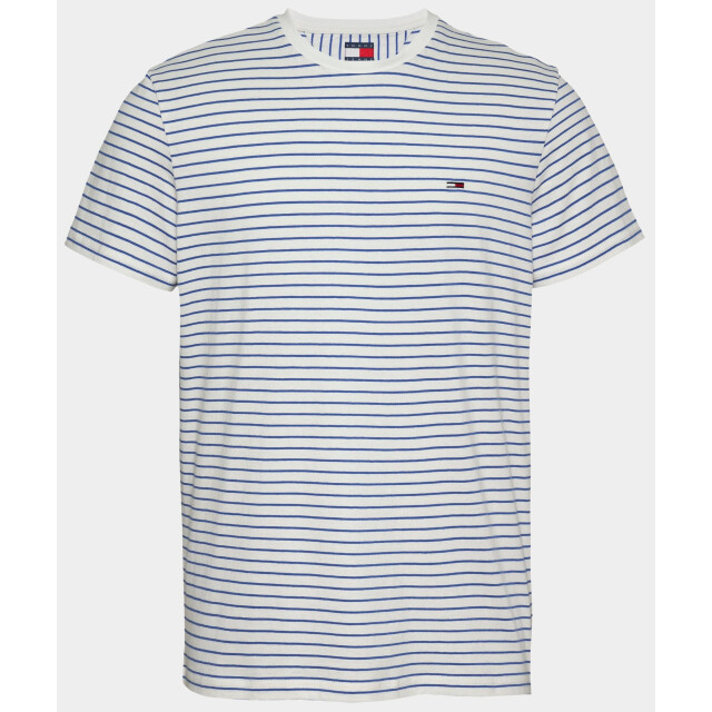 Tommy Hilfiger T-shirt korte mouw tjm slim stripe tee dm0dm20377/0bb 187901 large