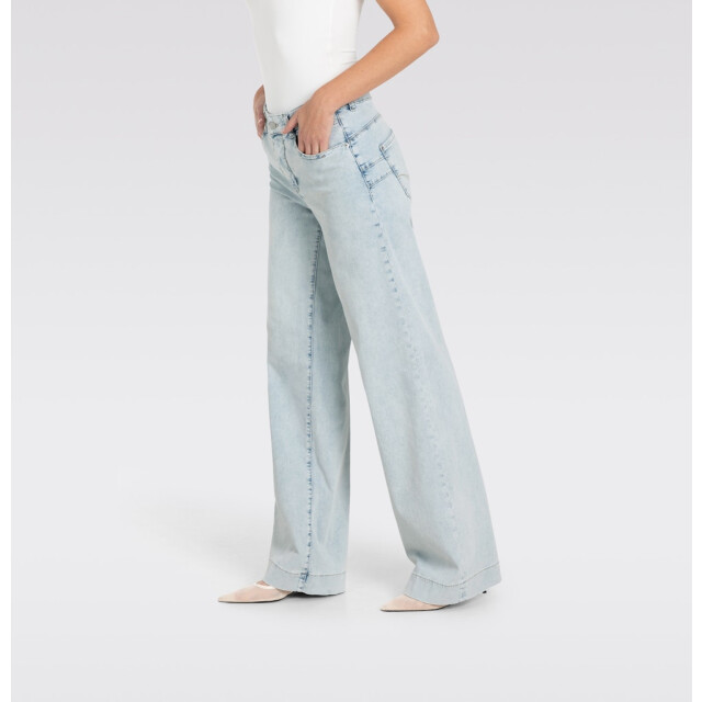 MAC rich palazzo; 4; d171; trousers ladies 0391523390 d171 bleached japan 06511.264.0203 large