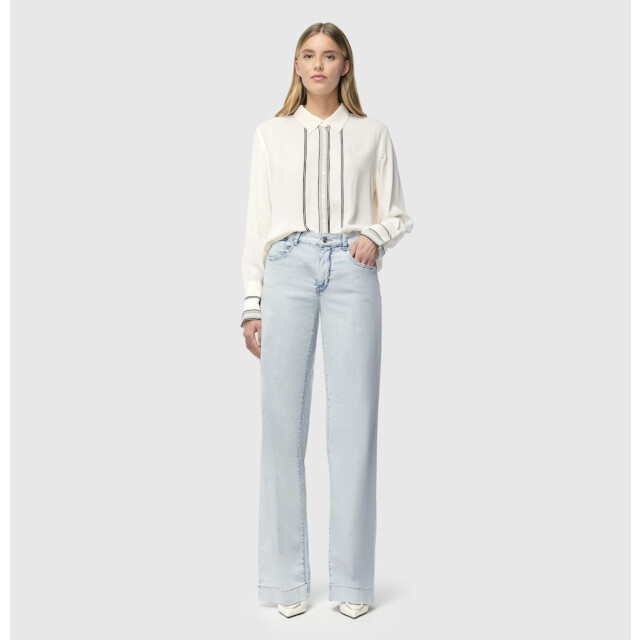 MAC rich palazzo; 4; d171; trousers ladies 0391523390 d171 bleached japan 06511.264.0203 large
