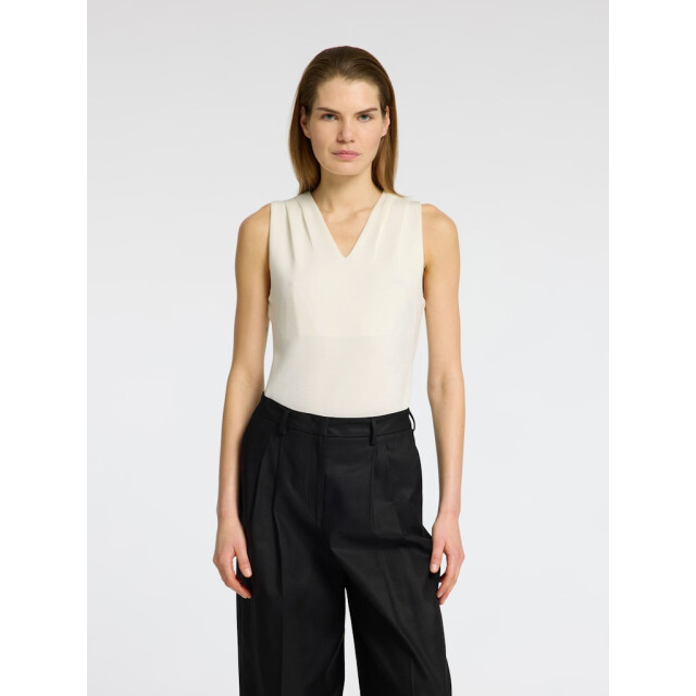 Selected Femme slftenny sl v-neck top 16096372 snow white 06010.120.0020 large