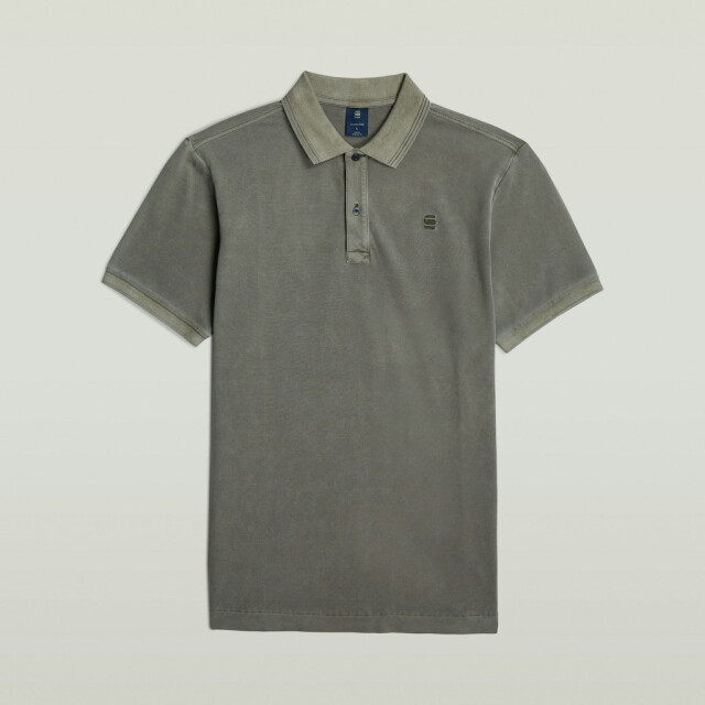G-Star dunda overdyed slim polo d11595-d756 d033 shadow olive 05311.368.0017 large