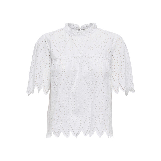 Only onlnyla tulum emb ss top wvn 15343163 bright white 06613.100.0061 large