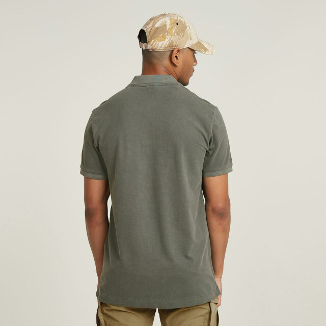 G-Star dunda overdyed slim polo d11595-d756 d033 shadow olive 05311.368.0017 large