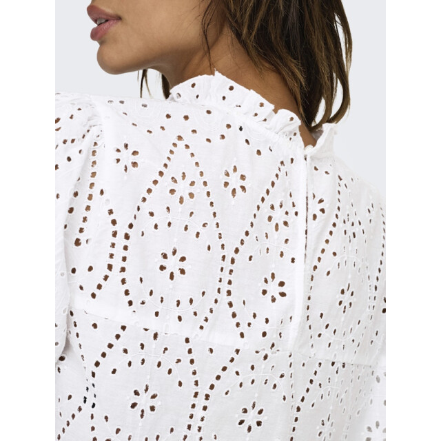Only onlnyla tulum emb ss top wvn 15343163 bright white 06613.100.0061 large