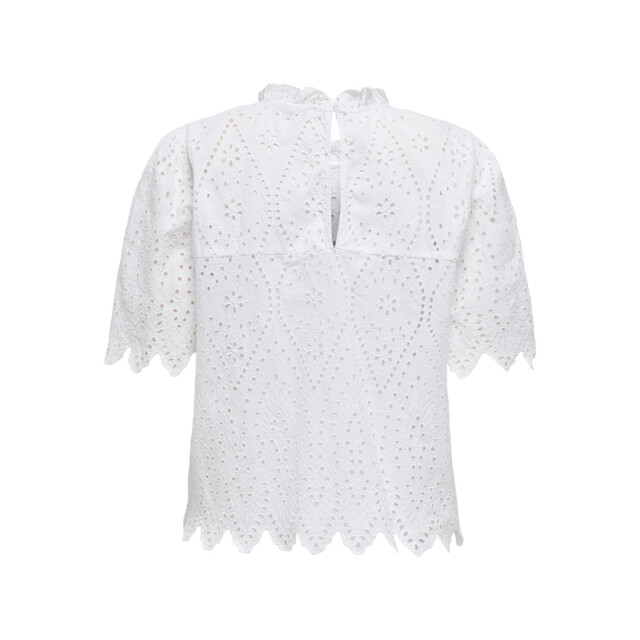 Only onlnyla tulum emb ss top wvn 15343163 bright white 06613.100.0061 large