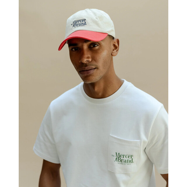 Mercer Amsterdam the mercer brand cap meac251001 153 white/red 06821.649.0001 large