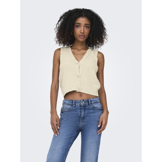 Only onlalvilda sl waistcoat cc knt 15339653 birch 06226.198.0002 large