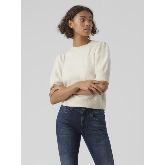 Vero Moda vmdoffy 2/4 o-neck pullover ga noos 10278313 birch 06712.198.0172 large