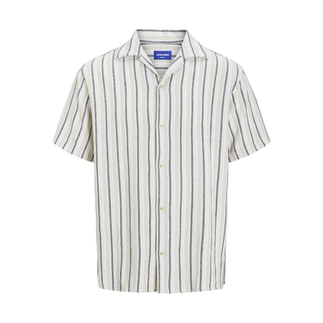 Jack & Jones jorcoba stripe resort shirt ss sn 12271060 celadon tint 05632.369.0003 large