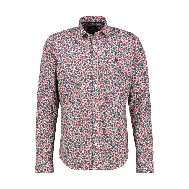 Lerros Heren overhemd 2521329 331 earth red Lerros overhemd 2521329 331EarthRed large