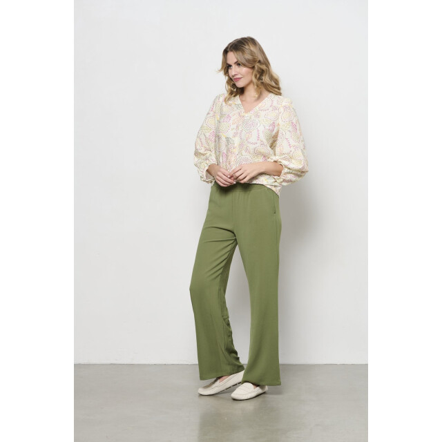 &Co Woman Nadine broek olive &Co woman nadine broek olive large