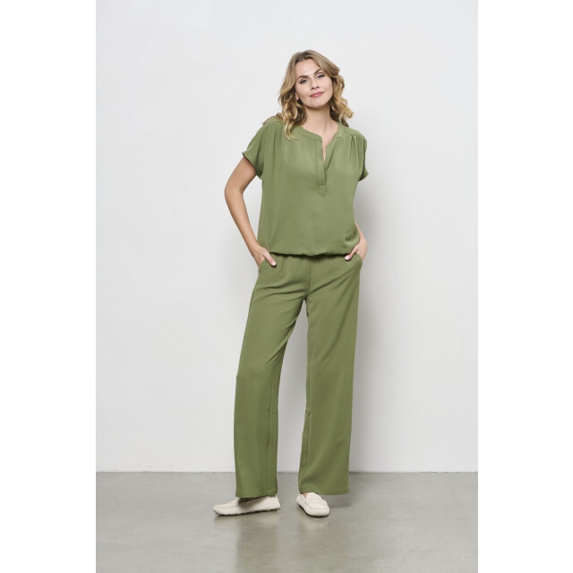 &Co Woman Nadine broek olive &Co woman nadine broek olive large