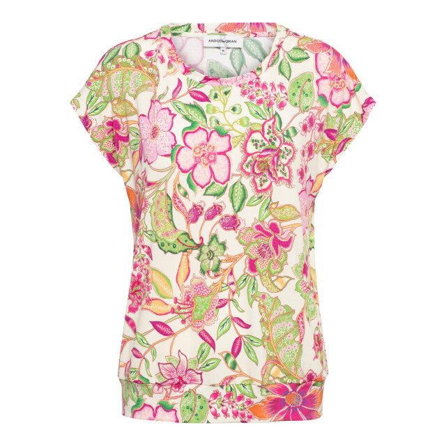 &Co Woman Lieke flower &Co woman Lieke flower pink large