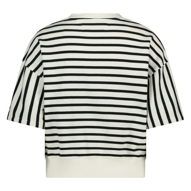 Nukus Nks03007 219 lotte pullover stripe offwhite/navy NKS03007 219 large