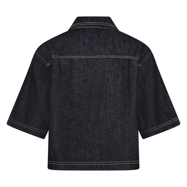 Nukus Nks02069 251 charlie blouse dark denim NKS02069 251 large